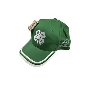 4-H John Deere NWT Officially Licensed Ball Cap OSFM Embroidered‎ Hat Ag & Farm